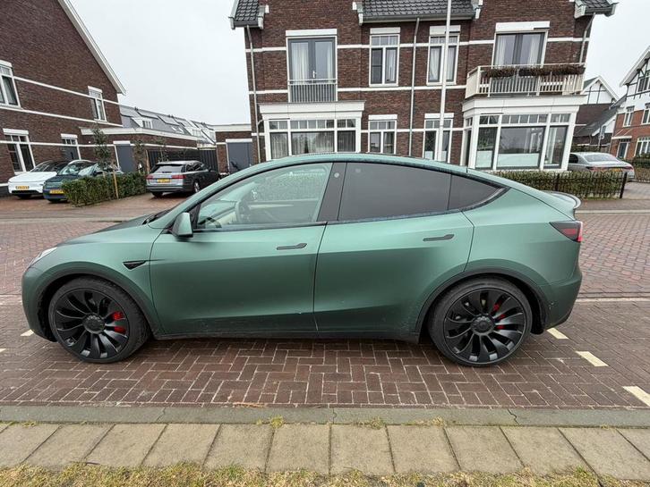 Tesla Model Y Performance 2022, Auto's, Tesla, Particulier, Model Y, 360° camera, ABS, Achteruitrijcamera, Adaptieve lichten, Adaptive Cruise Control