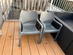 Vier Tuinstoelen - Zo goed als nieuw!, Ophalen, Zo goed als nieuw, Kunststof, Stapelbaar