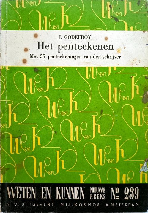 Het penteekenen J. Godefroy, Boeken, Hobby en Vrije tijd, Gelezen, Overige onderwerpen, Ophalen of Verzenden