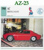 Az23 autokaart ac bristol zagato ( 1960 ), Ophalen of Verzenden, Zo goed als nieuw, Auto's