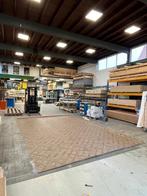 Nieuw stuk vinylvloer — Visgraat patroon — 594 x 400 cm, Huis en Inrichting, Ophalen of Verzenden