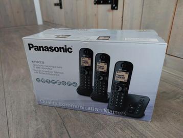 Panasonic digitale draadloze telefoons - 3 stuks beschikbaar voor biedingen