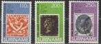 582. Suriname Rep. 1329/31 pfr.  100 jaar Postzegels, Postzegels en Munten, Postzegels | Suriname, Ophalen of Verzenden, Postfris