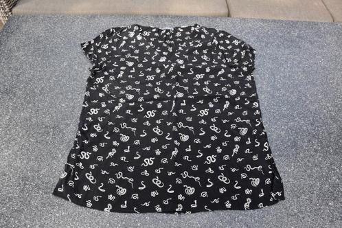 Top Geisha maat 42, Kleding | Dames, Tops, Zo goed als nieuw, Maat 42/44 (L), Zwart, Korte mouw, Ophalen of Verzenden
