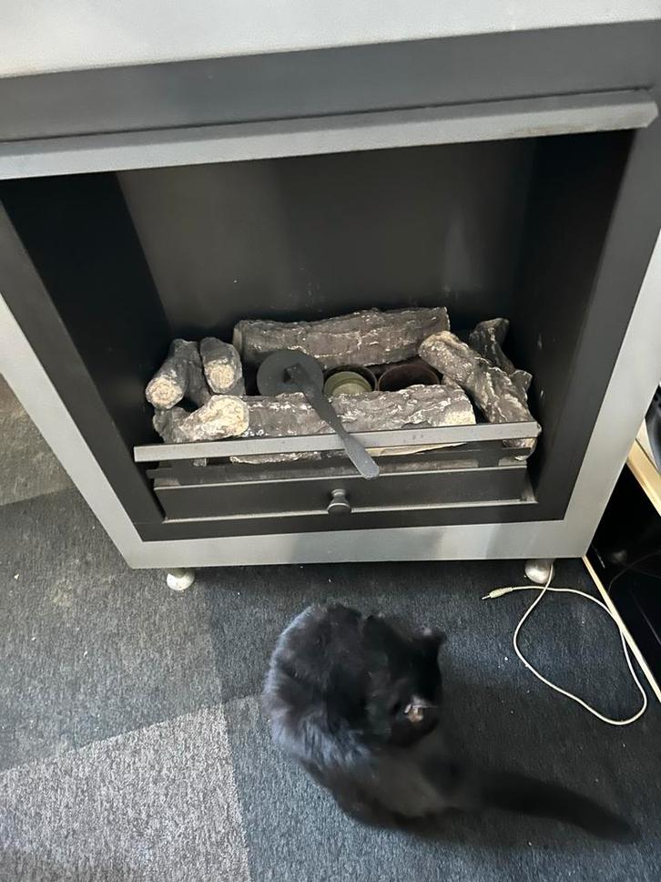 Sfeervolle gel haard, Huis en Inrichting, Haarden, Gebruikt, Gelhaard, Ophalen of Verzenden