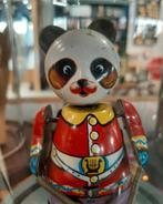 oud blikken speelgoed panda in stolpje, Ophalen of Verzenden, Zo goed als nieuw