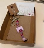 Sleutelhanger roze gamer, Verzenden, Nieuw, Merk