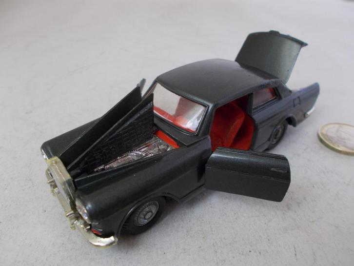 Polistil M 518 ROLLS ROYCE (1965) DARK GREY METALLIC., Hobby en Vrije tijd, Modelauto's | 1:43, Gebruikt, Auto, Overige merken