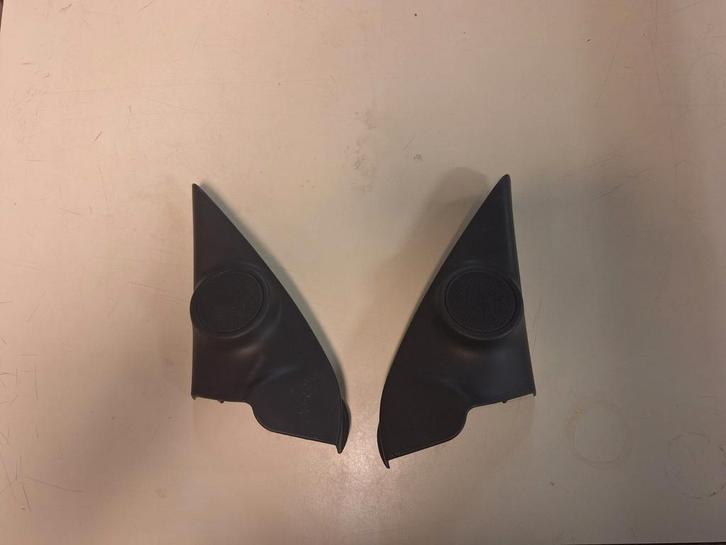 Spiegelkapjes met Tweeter Peugeot 206, Auto-onderdelen, Interieur en Bekleding, Peugeot, Ophalen of Verzenden