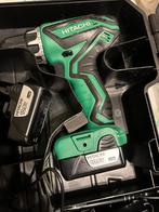 Hitachi Boor- en Schroefmachine - Zo goed als nieuw, Doe-het-zelf en Verbouw, Gereedschap | Boormachines, Variabele snelheid, Ophalen of Verzenden