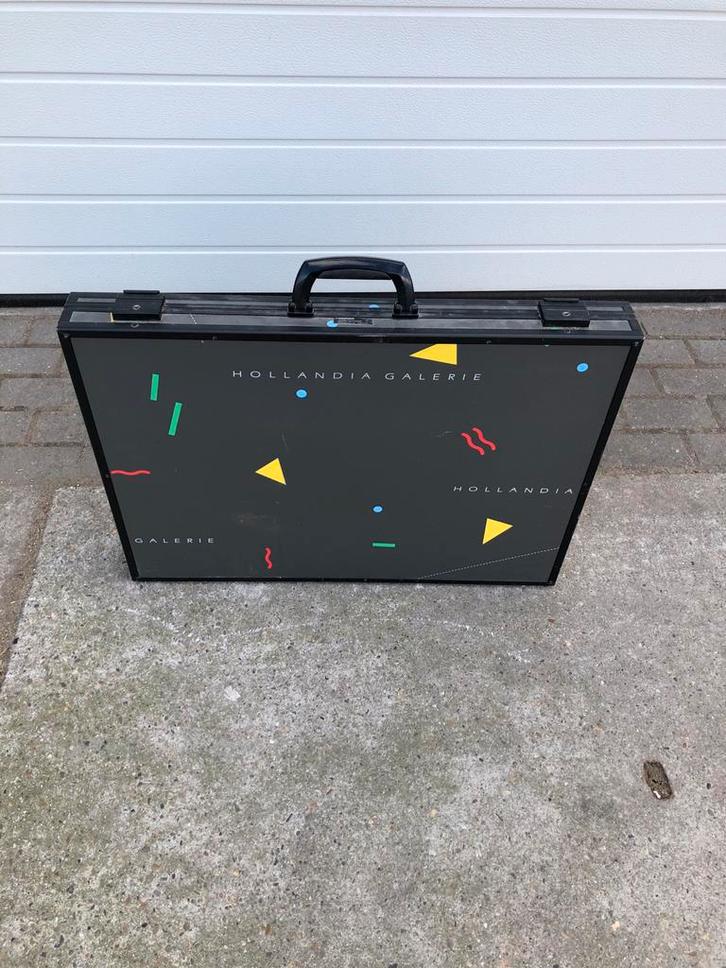 Vintage Hollandia Galerie Koffer PASMAN Koffertechniek, Antiek en Kunst, Antiek | Bestek, Ophalen