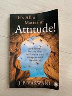 It’s all a matter of attitude, Boeken, Esoterie en Spiritualiteit, Ophalen of Verzenden, Zo goed als nieuw