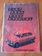 Oud instructieboekje Fiat 850 E Special 1971, Ophalen of Verzenden