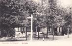 De Lutte 1913 Café Uitspanning Het Zwaantje terras kinderen, Verzamelen, Ansichtkaarten | Nederland, Verzenden, Voor 1920, Gelopen
