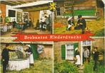 NOORD BRABANT Brabantse Klederdracht (Tekst Wit), Verzenden, 1960 tot 1980, Ongelopen, Noord-Brabant