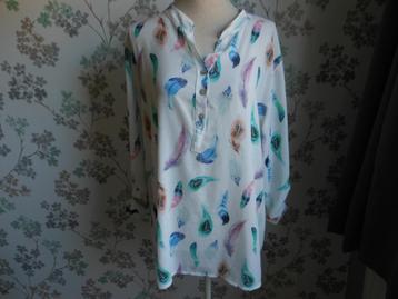 PESCARA blouse met veren beschikbaar voor biedingen