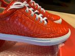 Handgemaakte Python Sneakers - Maat 41 Casa Rosso Rood NEW, Overige kleuren, Verzenden, Riccamente, Nieuw