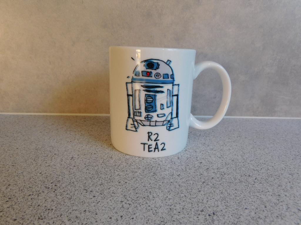 Mok 9x8 cm. R2D2 R2TEA2 Star Wars Lucas Films, Ophalen of Verzenden, Zo goed als nieuw, Overige stijlen, Kop(pen) en/of Schotel(s)