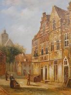 Leuk schilderijtje, maar beschadigd, Ophalen of Verzenden