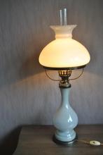 Olielamp, vintage, tafellamp, 65 cm hoog, Ophalen of Verzenden