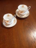 Royal Albert dames en heren kop en schotels Antoinnette, Ophalen of Verzenden