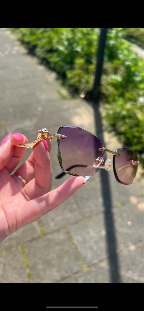 Cartier zonnebril, Sieraden, Tassen en Uiterlijk, Zonnebrillen en Brillen | Dames, Nieuw, Bril, Overige merken, Ophalen of Verzenden