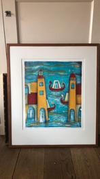 Marianne Aulman zeefdruk, Antiek en Kunst, Kunst | Litho's en Zeefdrukken, Ophalen of Verzenden