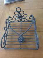 Brocante gietijzeren servethouder, Ophalen of Verzenden, Zo goed als nieuw