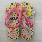 Disney Tinkerbell HAVAIANAS slippers mt 35-36 / EUR 37-38, Overige typen, Meisje, Havaianas, Gebruikt