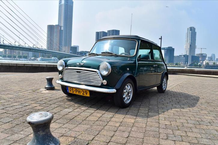 Mini 1300 1.3 U9 1992 Groen, Auto's, Mini, Particulier, Benzine, Hatchback, Handgeschakeld, Origineel Nederlands, Groen, Voorwielaandrijving