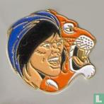 Toenga lion pin, Verzamelen, Speldjes, Pins en Buttons, Ophalen of Verzenden, Zo goed als nieuw, Overige onderwerpen
