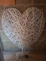 Mooi groot hart met decoratie lampjes, Huis en Inrichting, Woonaccessoires | Kransen, Ophalen, Zo goed als nieuw