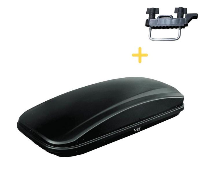 Te huur Dakkoffer 430L + Dakdragers Tesla Model 3/Y, Auto diversen, Dakkoffers, Zo goed als nieuw, Ophalen