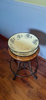 Leuke schaal met onder bord., Ophalen of Verzenden