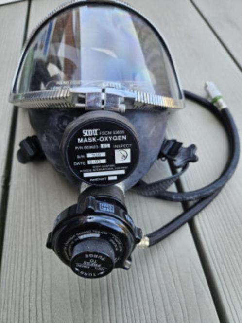Zgan Scott Aviation zuurstofmasker voor luchtvaart masker ox, Verzamelen, Luchtvaart en Vliegtuigspotten, Zo goed als nieuw, Overige typen