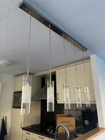 Hanglamp 5-delig, Ophalen, Gebruikt, Glas