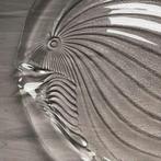 2 Feestelijke opdienschotels van glas i.d.vorm van ‘n vis., Ophalen, Zo goed als nieuw, Glas of Kopje