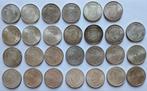 27 Zilveren Juliana tientjes., Postzegels en Munten, Ophalen of Verzenden, Koningin Juliana, 10 gulden, Zilver
