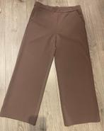 Norah taupe stretch broek met rekbare tailleband maat 42, Bruin, Maat 42/44 (L), Ophalen of Verzenden, Zo goed als nieuw