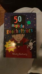 50 magische goocheltrucs voor jonge goochelaars, Hobby en Vrije tijd, Overige typen, Ophalen of Verzenden, Zo goed als nieuw, Info