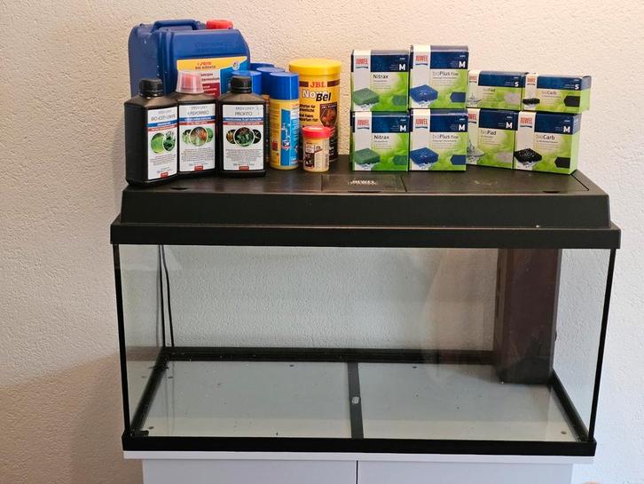 Jewel Aquarium Primo 110L met kast en veel benodigdheden, Dieren en Toebehoren, Vissen | Aquaria en Toebehoren, Gebruikt, Leeg aquarium