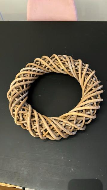 Rotan krans diameter 40 cm beschikbaar voor biedingen