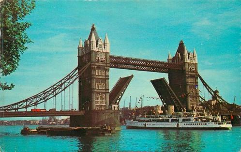 (381-368-019) London Tower Bridge, Verzamelen, Ansichtkaarten | Buitenland, Engeland, Voor 1920, Verzenden