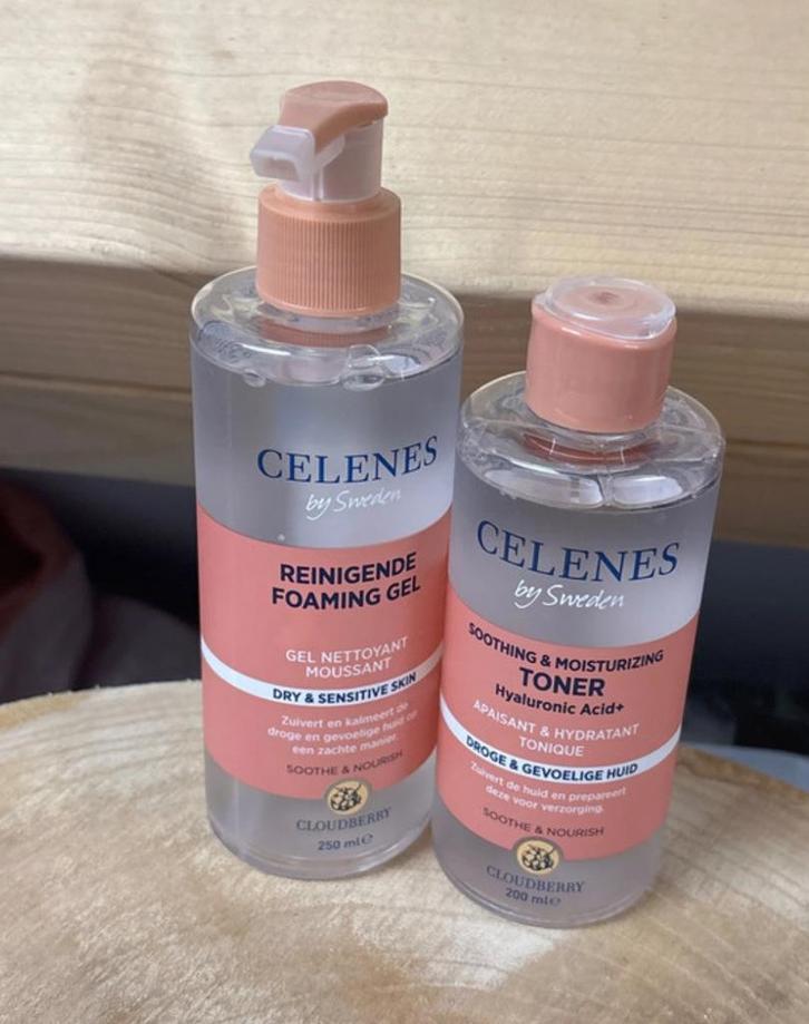 Celene's Reinigingsset voor Droge & Gevoelige Huid, Sieraden, Tassen en Uiterlijk, Uiterlijk | Gezichtsverzorging, Reiniging, Gehele gezicht