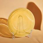 Vintage 2st Amberkleurige Sierra Arcoroc Glazen Borden., Huis en Inrichting, Keuken | Servies, Gebruikt, Ophalen of Verzenden