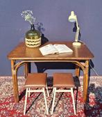 Retro vintage manou bureau tafel, jaren zeventig, werkplek, Ophalen, Gebruikt, Vintage, Nvt