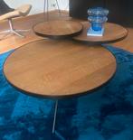 Ronde salontafel Goossens, Huis en Inrichting, Tafels | Salontafels, Ophalen, 50 tot 100 cm, Rond, Zo goed als nieuw