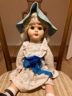 Antieke replica pop, lengte 50 cm, Verzamelen, Poppen, Ophalen of Verzenden, Zo goed als nieuw, Pop