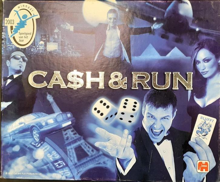 Spel Cash & Run Nieuw, Hobby en Vrije tijd, Gezelschapsspellen | Bordspellen, Nieuw, Ophalen of Verzenden