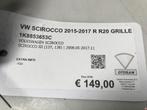 VW Scirocco 2015-2017 R R20 Grille Honingmotief 1K8853653C, Ophalen of Verzenden, Gebruikt, Volkswagen